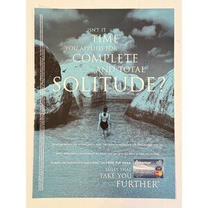 Vintage 2000 Mastercard Credit Card Woman in Bathing Suit Advertisement Print Ad